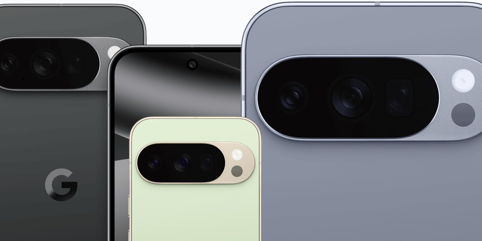 A group of cell phones