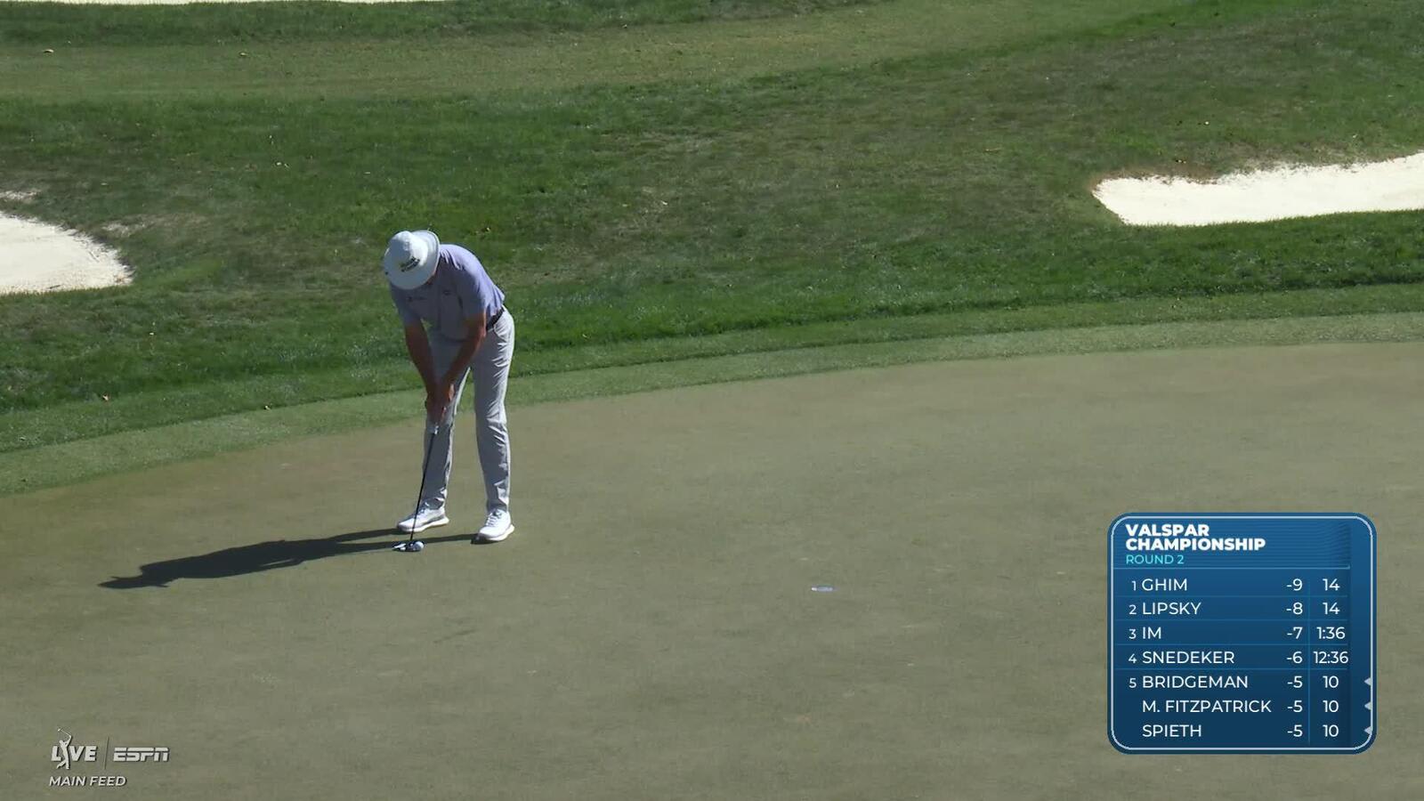 Joel Dahmen hits 164-yard approach to 6 feet, sets up birdie on No. 4 at Valspar