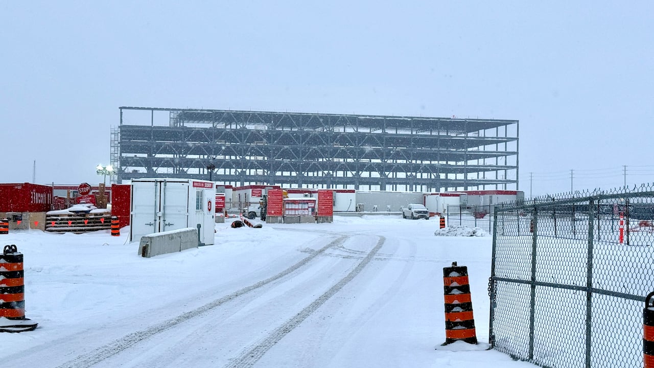 A building under construction