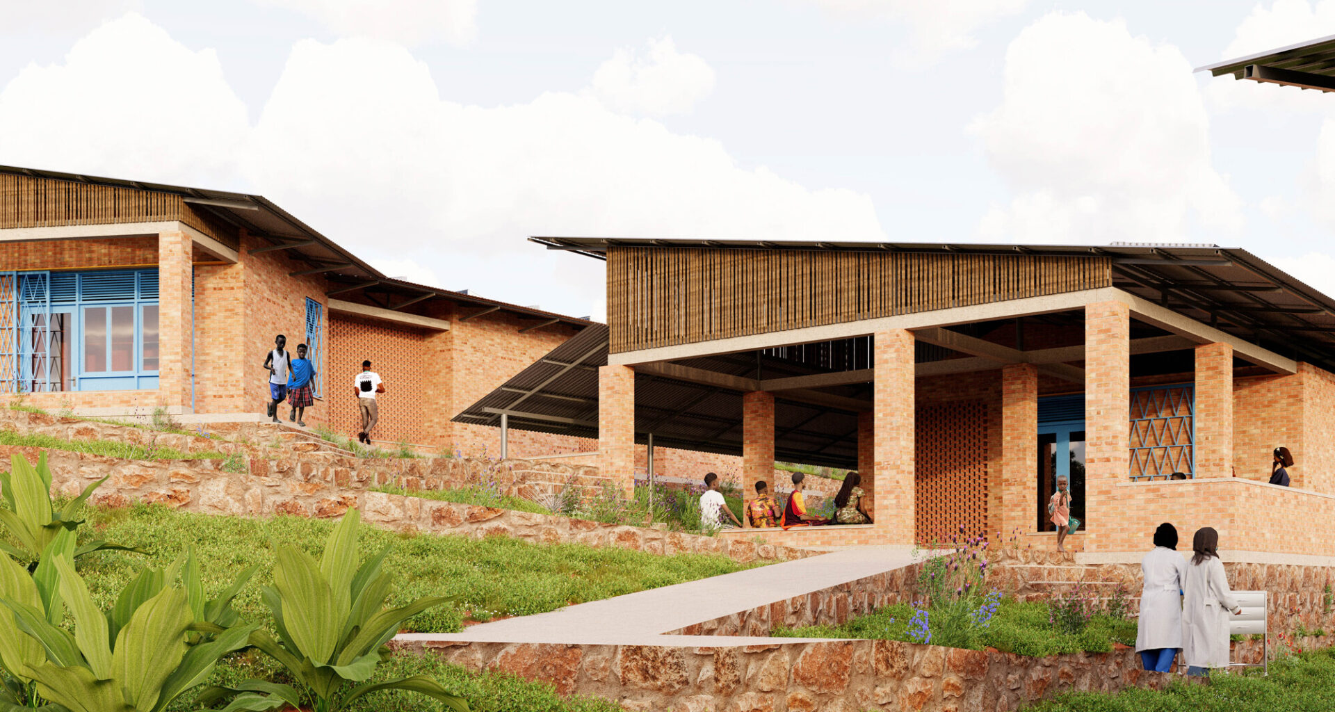 Kéré Architecture Designs Healthcare Center in Burundi Using Regional Materials and Community-Based Construction