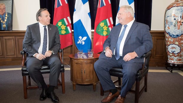 Quebec premier dismisses Doug Ford's concerns over province's EV mandate
