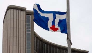 Toronto councillors propose motion to ban raising foreign flags at City Hall