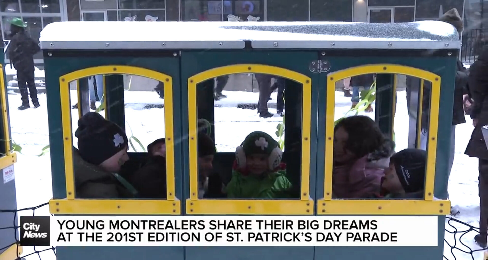 Young Montrealers share their big dreams for St.Patrick's Day Parade