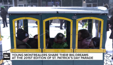 Young Montrealers share their big dreams for St.Patrick's Day Parade