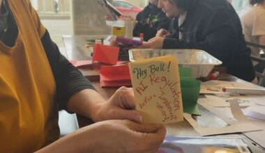 Regina residents protest planned Bell AI data centre through art, music and zines