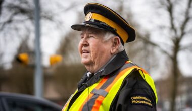 After 40 years, this Surrey crossing guard has become like family to many in the community