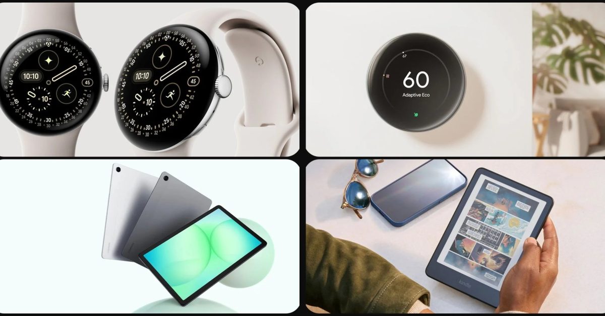 Pixel Watch 4, Nest 4th Gen Thermostat, Kindle Colorsoft, more