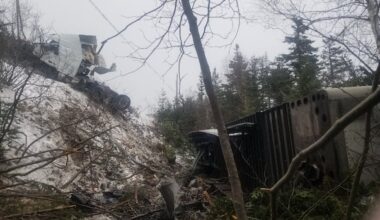 Canada-wide arrest warrant issued following N.L. truck crash that left site looking like a 'war zone'