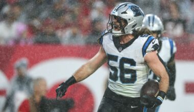 LB Christian Rozeboom leaves Panthers to sign with Buccaneers