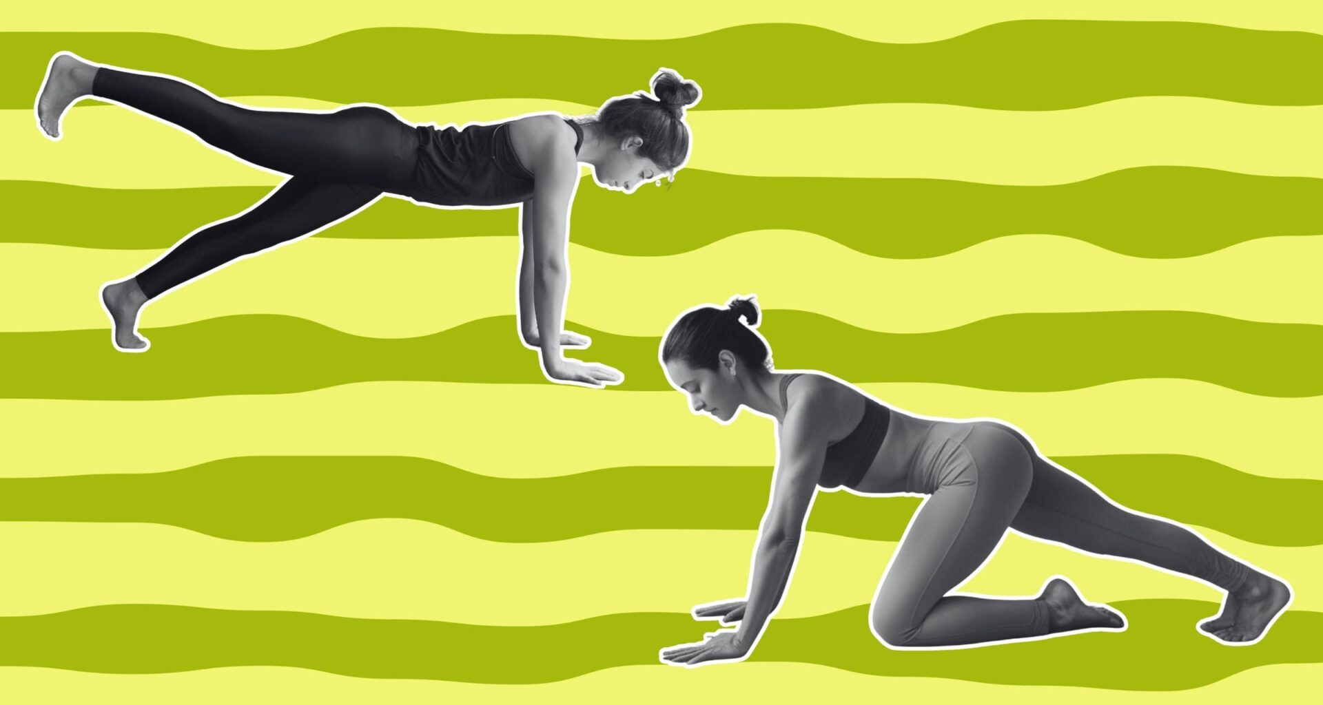 core plank workout person doing plank variations