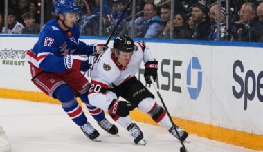 Senators hold Rangers to fewest shots by an NHL team since 2003 | NanaimoNewsNOW