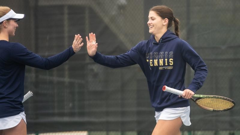 Women’s Tennis Gets Set for Big Matches with Delaware and Boston U.