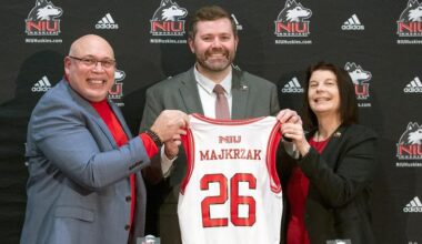 Matt Majkrzak Introduced as the NIU Men’s Basketball Head Coach