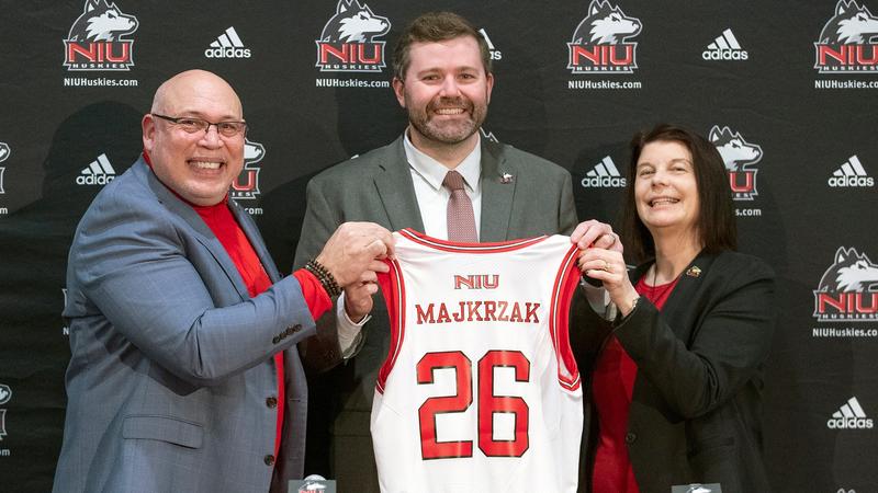 Matt Majkrzak Introduced as the NIU Men’s Basketball Head Coach