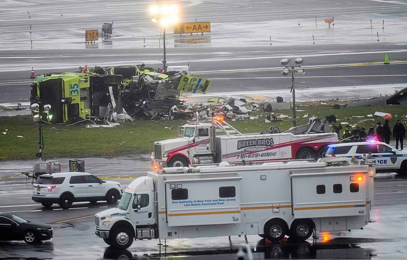 Seconds before LaGuardia crash, controller cleared the fire truck to cross the runway, NTSB says – Winnipeg Free Press