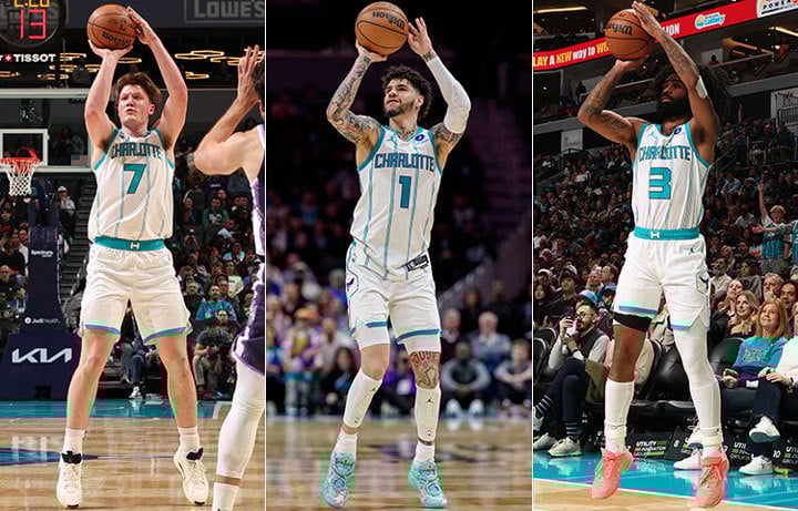 Kon Knueppel, LaMelo Ball, Coby White