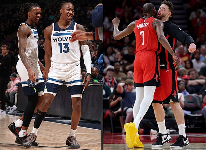 Bones Hyland, Ayo Dosunmu, Kevin Durant, Alperen Sengun