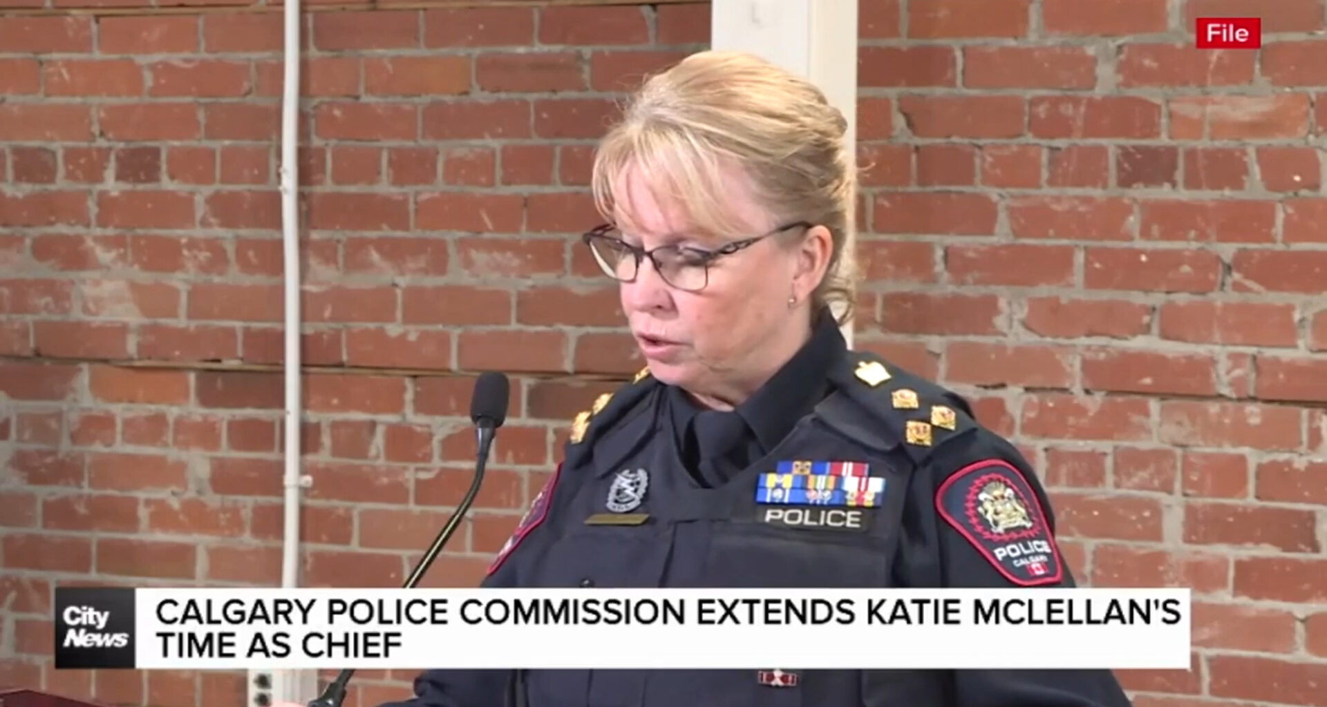 Calgary Police Commission extends Katie McLellan's time as Chief