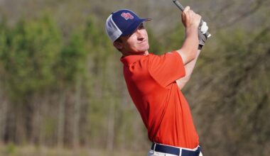 Men's Golf Falls to Wright State in the Final Day at Sweetens Cove