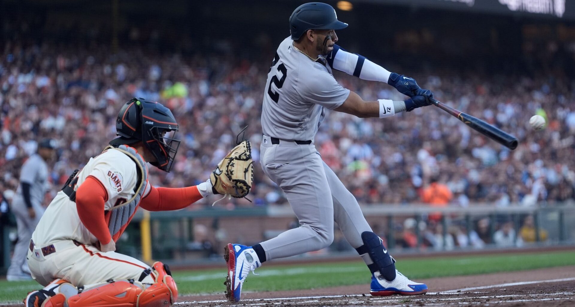 Yankees' José Caballero loses first robot challenge of ball/strike call
