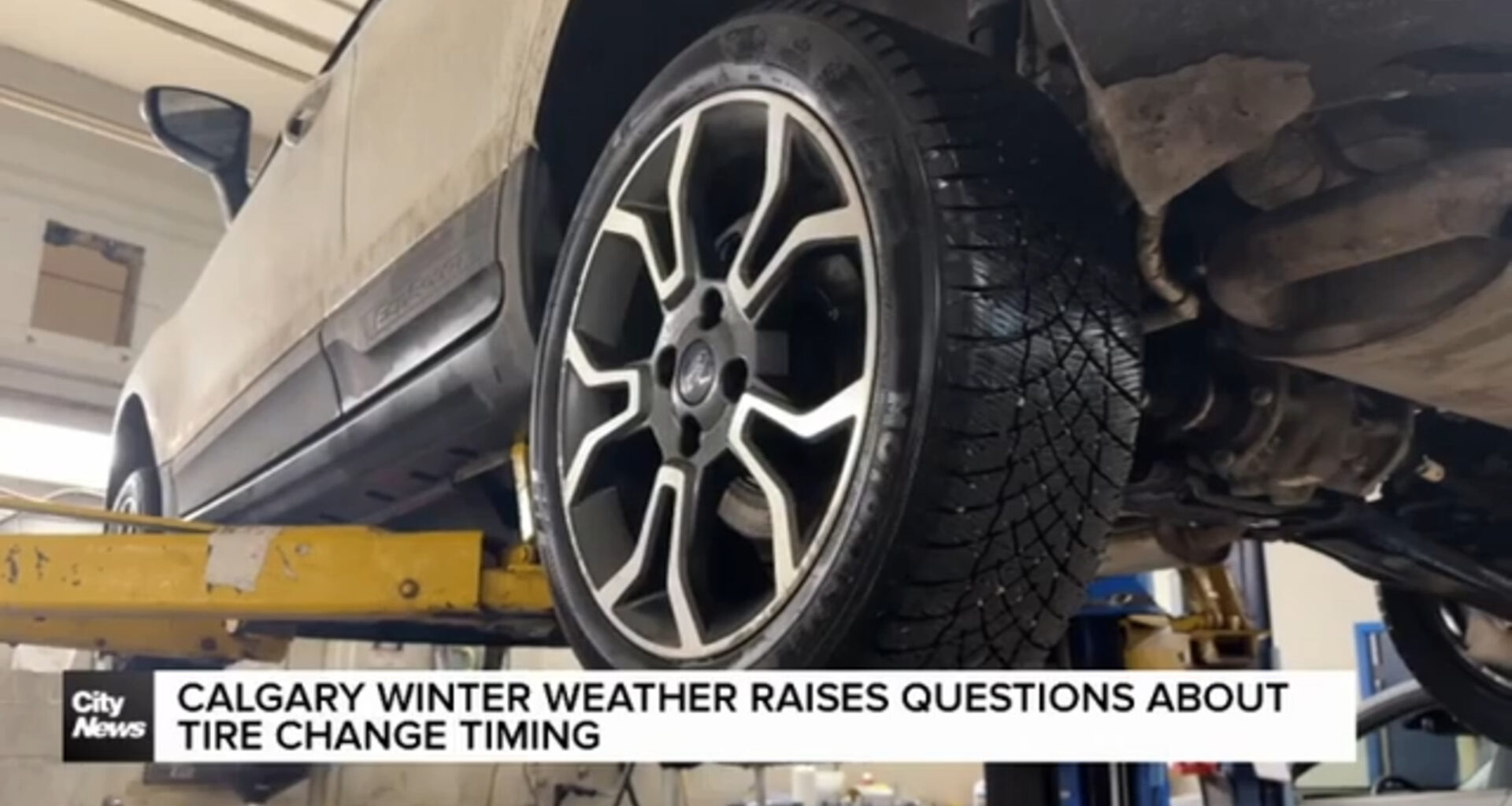Calgary winter weather raises questions about tire change timing