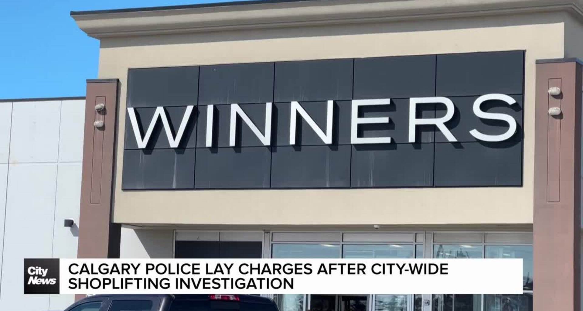 Calgary Police lay charges after city-wide shoplifting investigation
