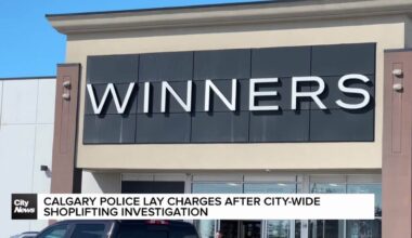 Calgary Police lay charges after city-wide shoplifting investigation