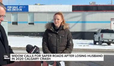 Widow calls for safer roads after losing husband in 202 Calgary crash