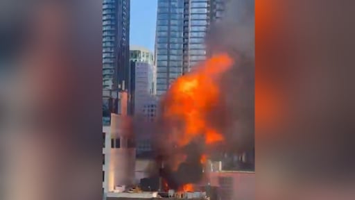 fire on roof 2