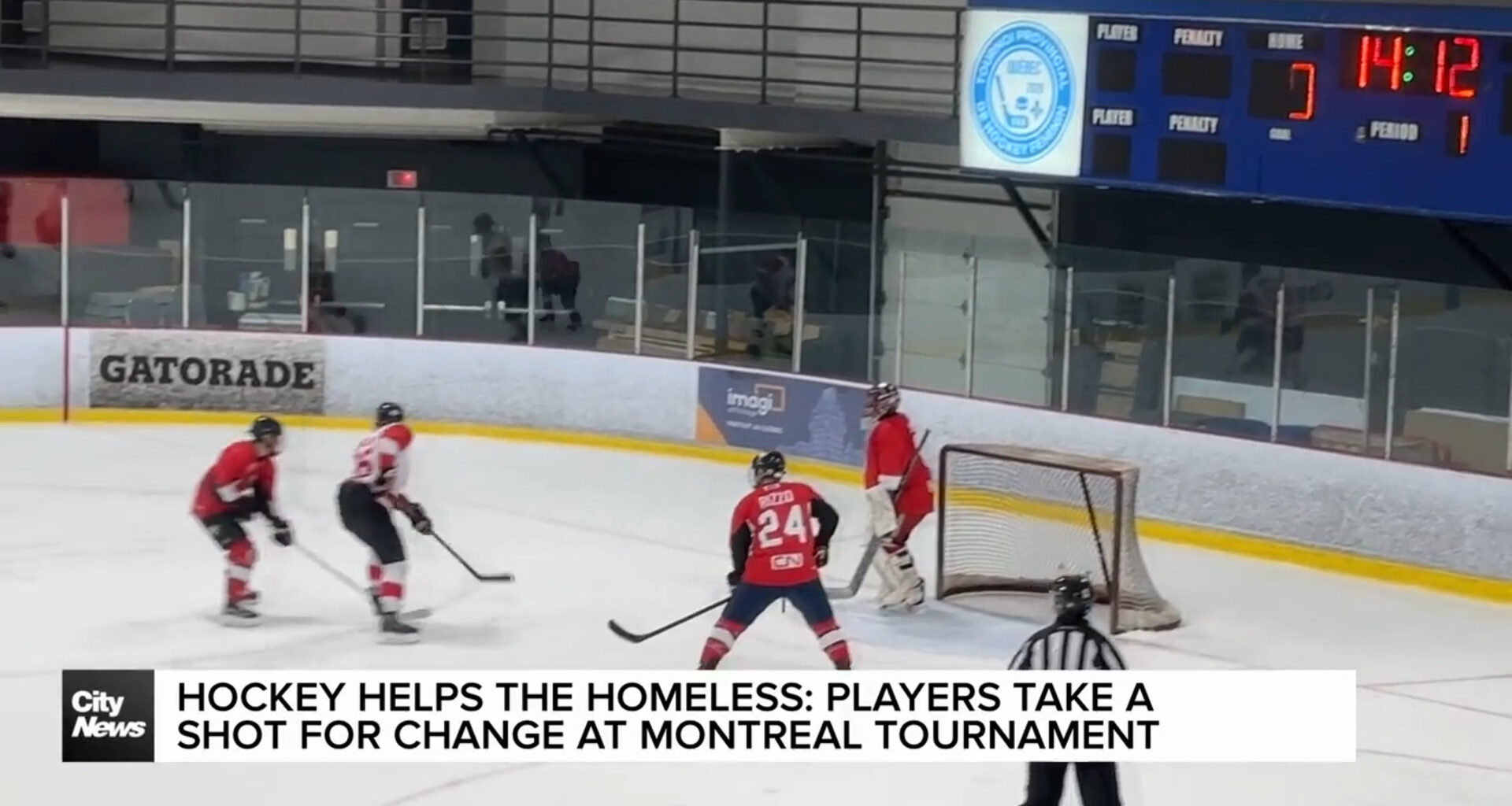 Hockey Helps the Homeless hits Montreal ice for a cause