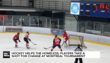 Hockey Helps the Homeless hits Montreal ice for a cause