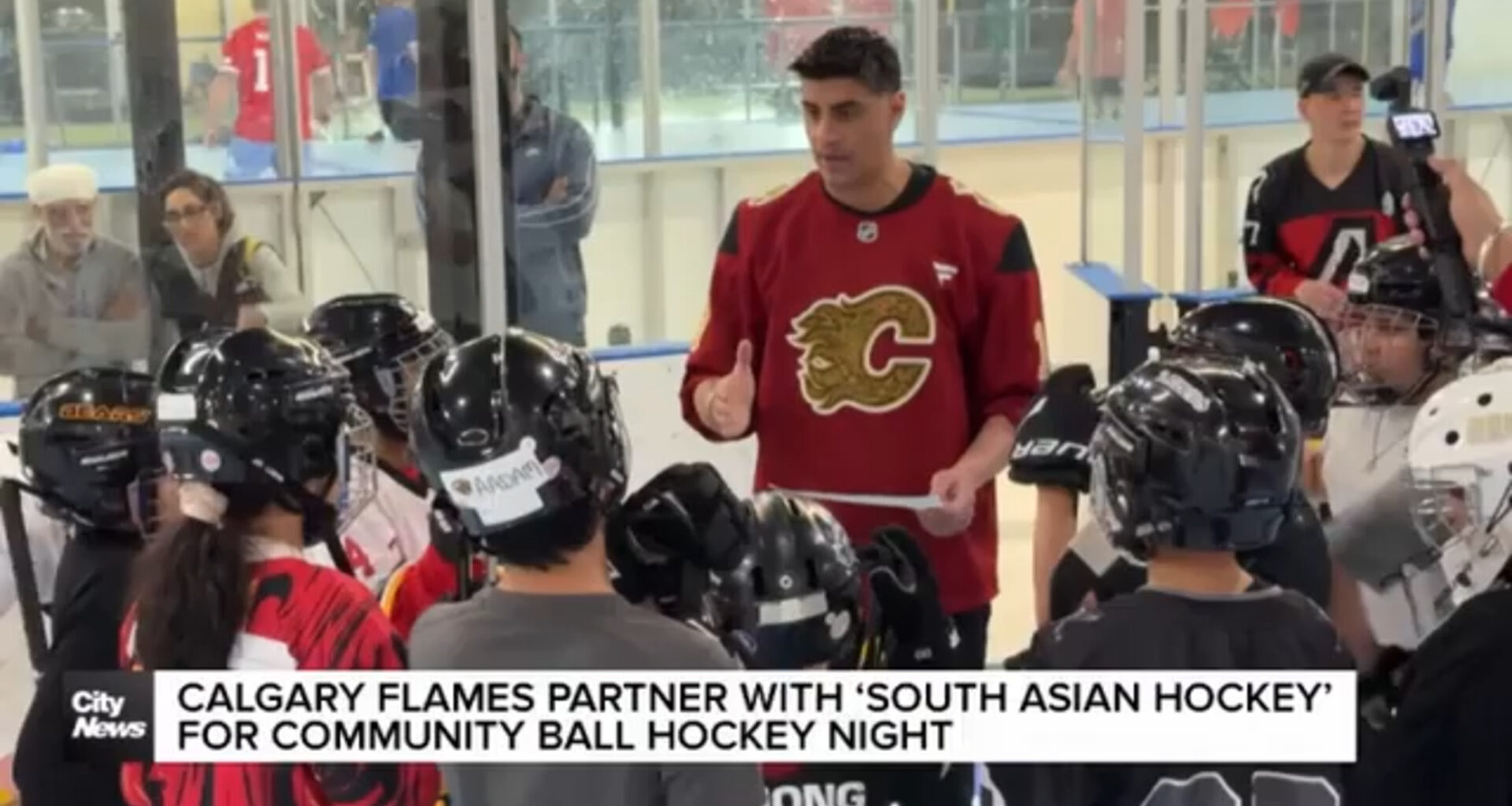 Calgary Flames partner with ‘South Asian Hockey’ for community ball hockey night