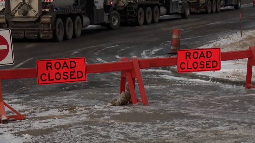 Click to play video: 'Calgary under month-long water restrictions as Bearspaw feeder main work begins'
