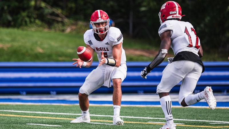 Dynamic dual-threat McGill QB Eloa Latendresse-Regimbald open to CFL position change