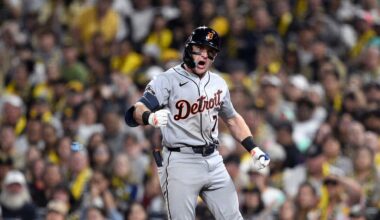 Kevin McGonigle, Jackson Merrill share hilarious moment after home run robbery