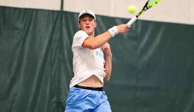 No. 2 Tufts Men’s Tennis Handles Brandeis, Sweeps Hamilton in Saturday Doubleheader