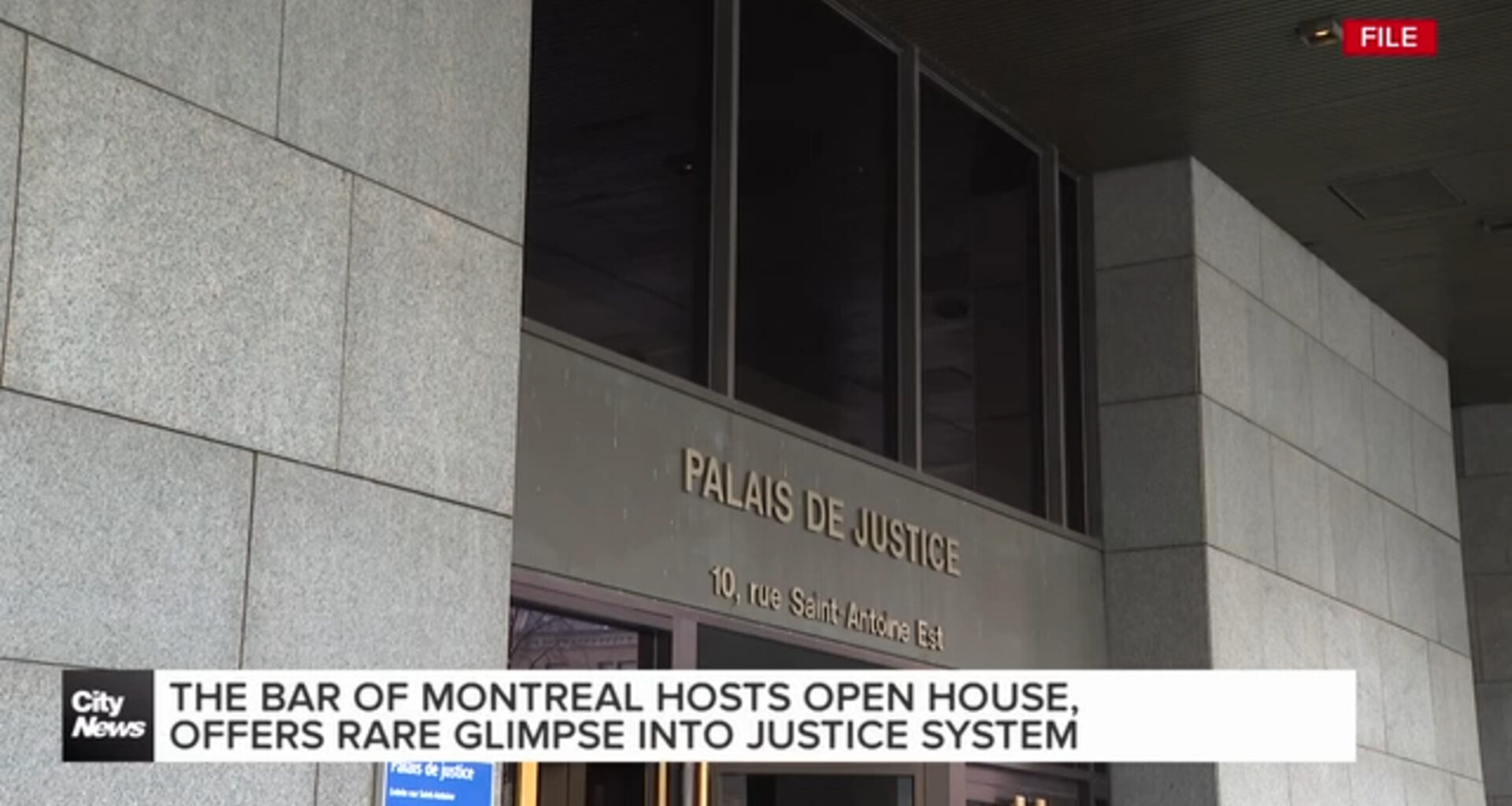 The Bar of Montreal hosts open house