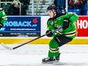 Braeden Cootes, the Vancouver Canucks prospect who's playing for the Prince Albert Raiders. 
