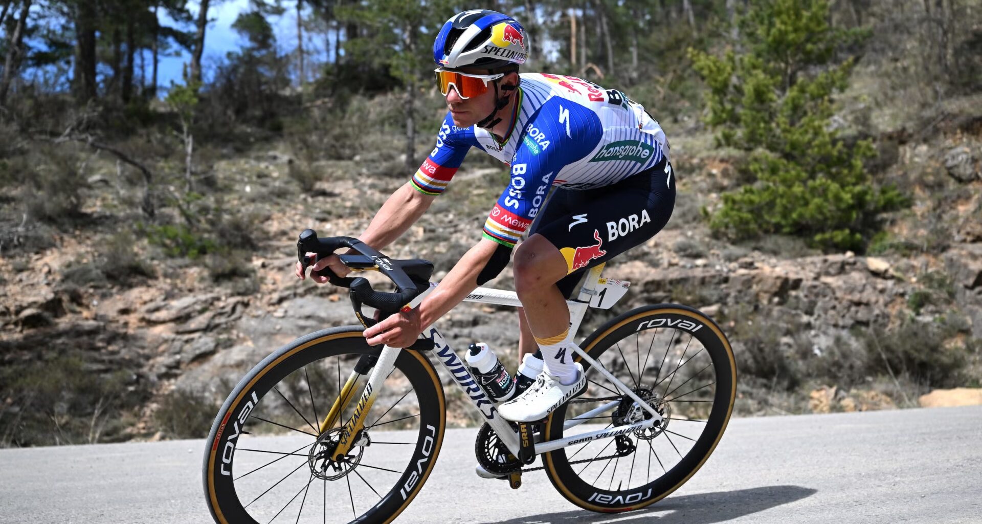 Remco Evenepoel (Red Bull-Bora-Hansgrohe) was strong on the penultimate day of the Volta a Catalunya (Photo: Szymon Gruchalski/Getty Images)