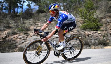 Remco Evenepoel (Red Bull-Bora-Hansgrohe) was strong on the penultimate day of the Volta a Catalunya (Photo: Szymon Gruchalski/Getty Images)