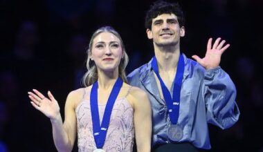 Canadian ice dancers Gilles, Poirier claim silver at worlds for 3rd straight year in potential swan song