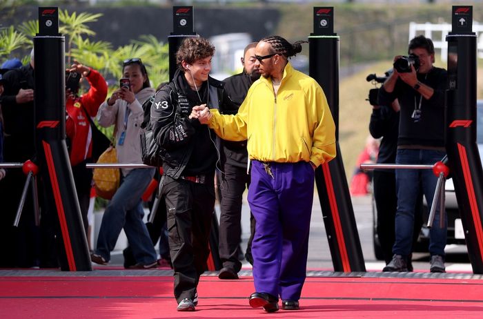 Andrea Kimi Antonelli, Mercedes, Lewis Hamilton, Ferrari