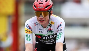 Jonas Vingegaard (Visma - Lease a Bike) smiles after winning the Volta a Catalunya (Photo: Szymon Gruchalski/Getty Images)