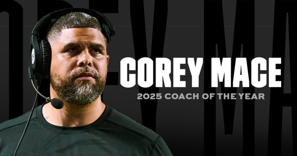 COREY MACE NAMED 2025 COACH OF THE YEAR; RIDERS CLAIM TED GOVEIA AWARD