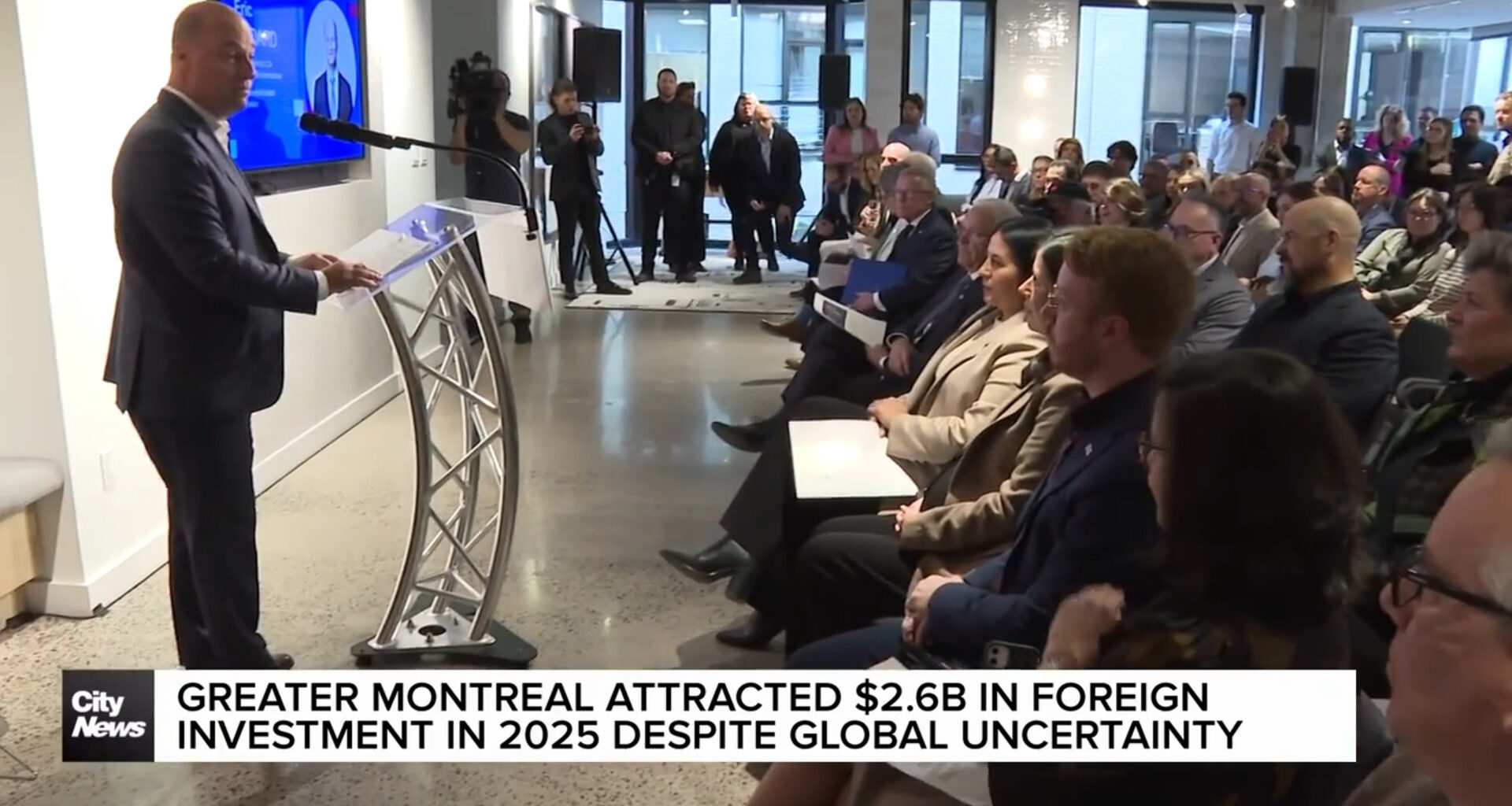 Greater Montreal attracted $2.6 billion in foreign investment in 2025