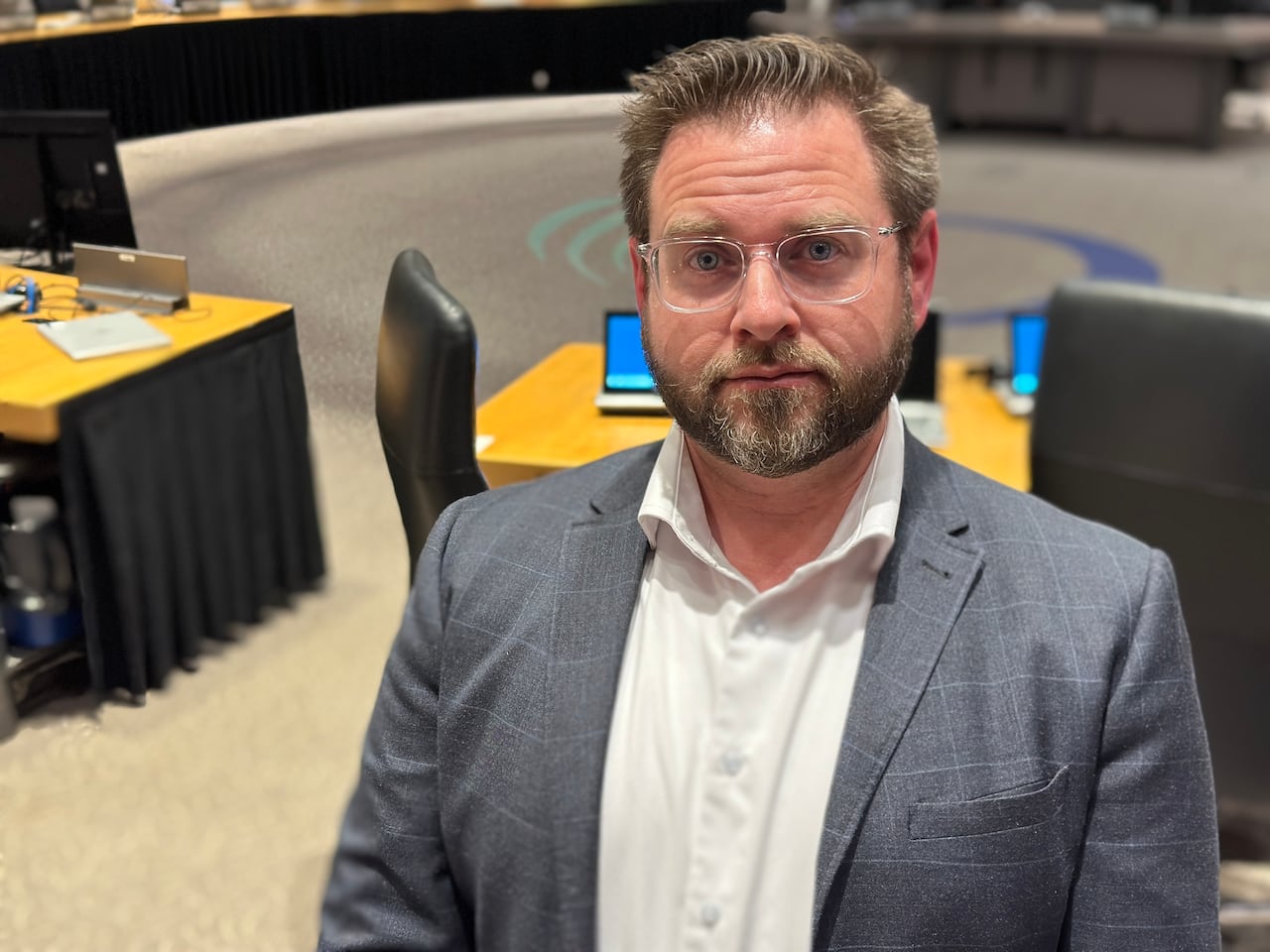 Jason Burggraaf Executive Director of the Greater Ottawa Home Builders' Association at Ottawa city hall February 2026
