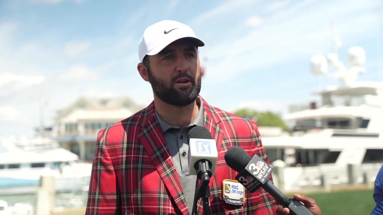 Scottie Scheffler on Rory McIlroy's career Grand Slam