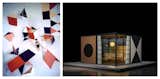 Outtake for an advertisement for The Toy in Life Magazine’s July 16, 1951 issue (left); One-story Eames Pavilion, 2026 (right).