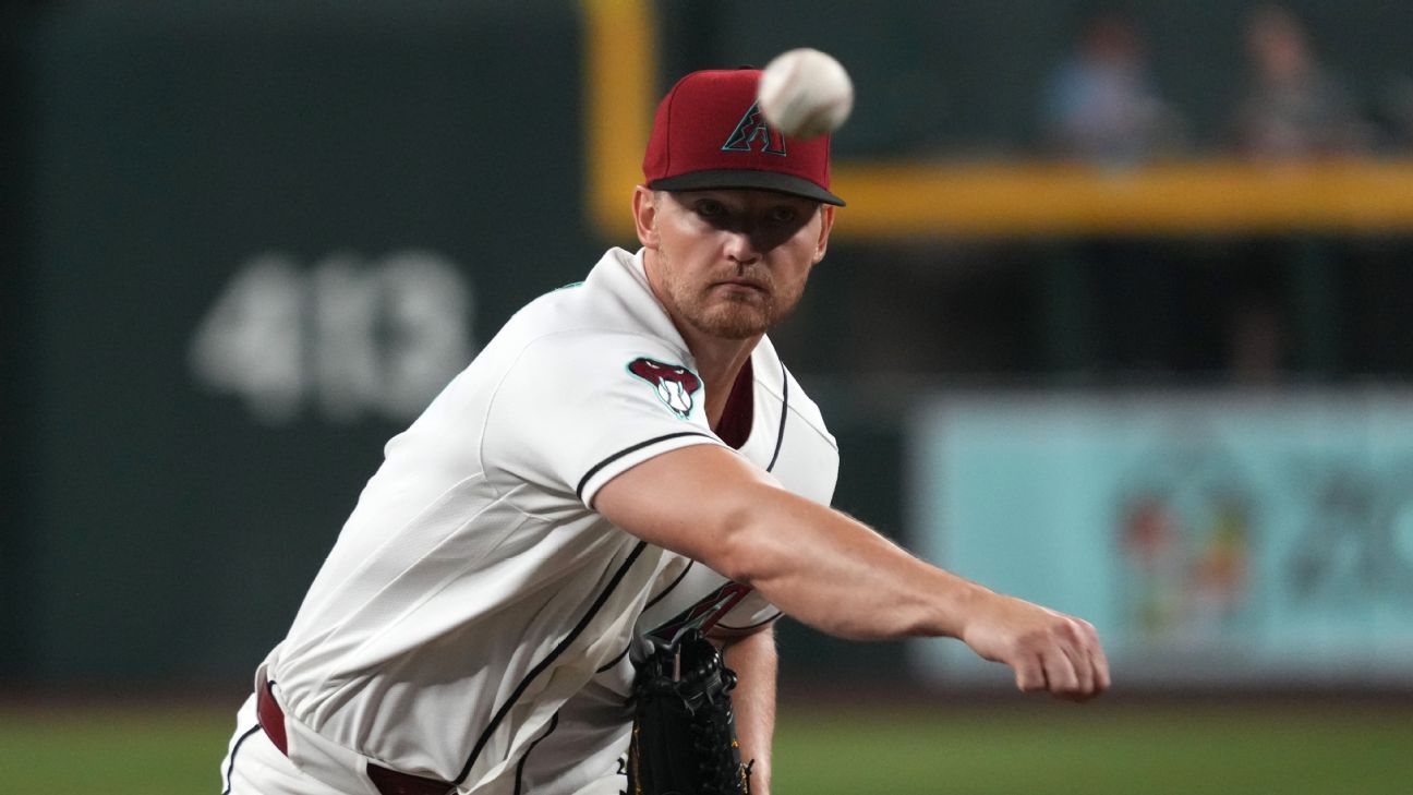Soroka throws immaculate 5th inning in Diamondbacks debut
