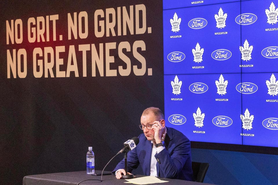 Toronto Maple Leafs GM Brad Treliving